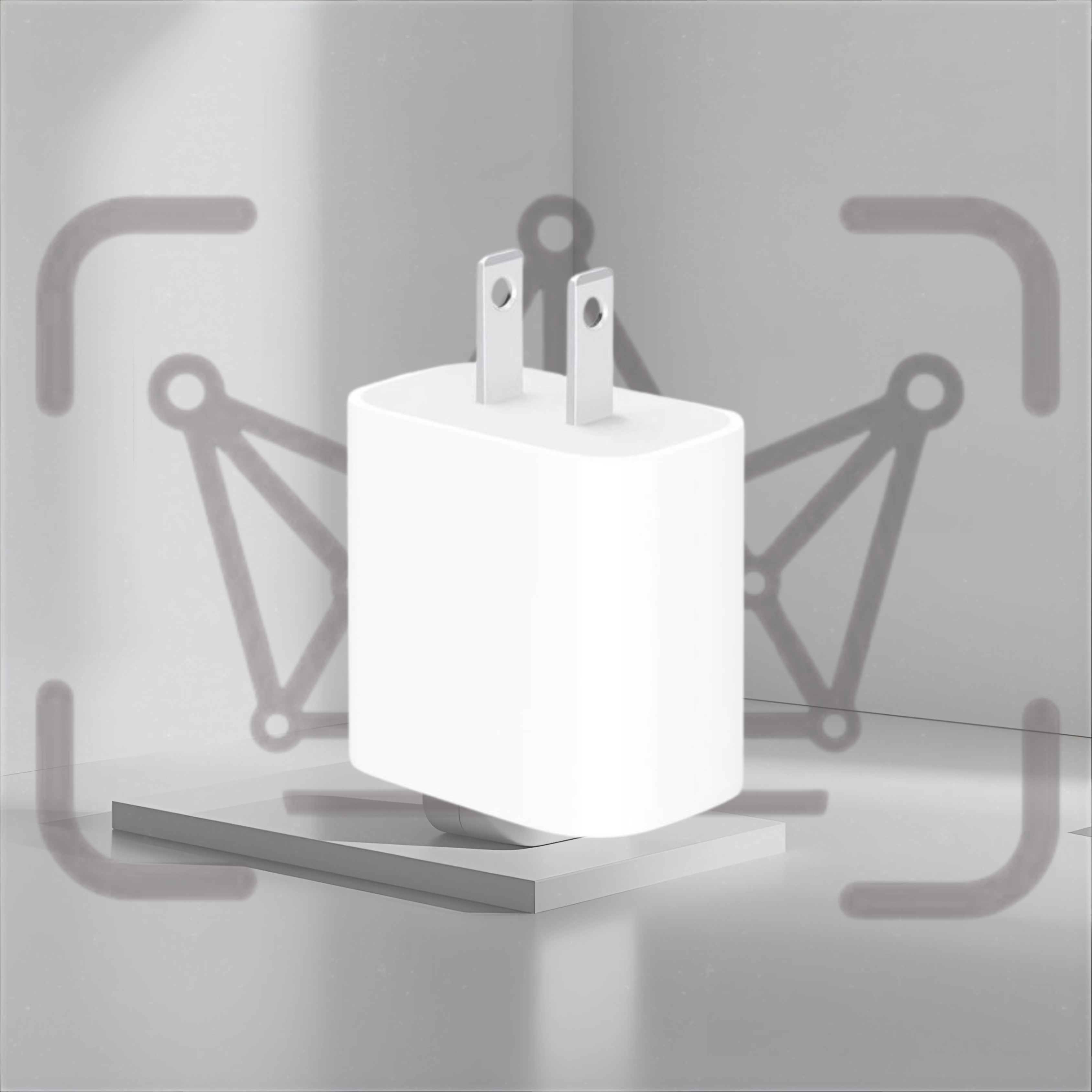 ADAPTADOR ORIGINAL DE APPLE -  20 WATTS